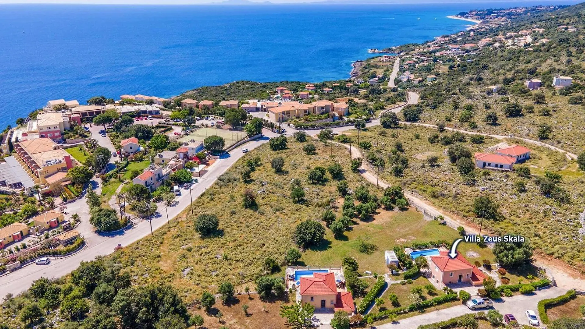 Mavrata Villa Zeus Skala By Villa Plus
