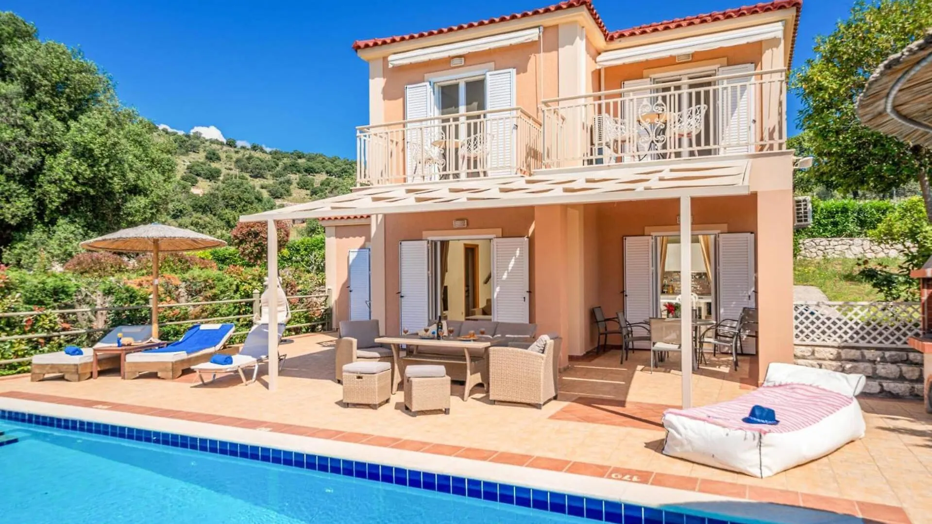 Mavrata Villa Zeus Skala By Villa Plus יוון
